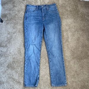 Madewell perfect vintage jeans medium wash